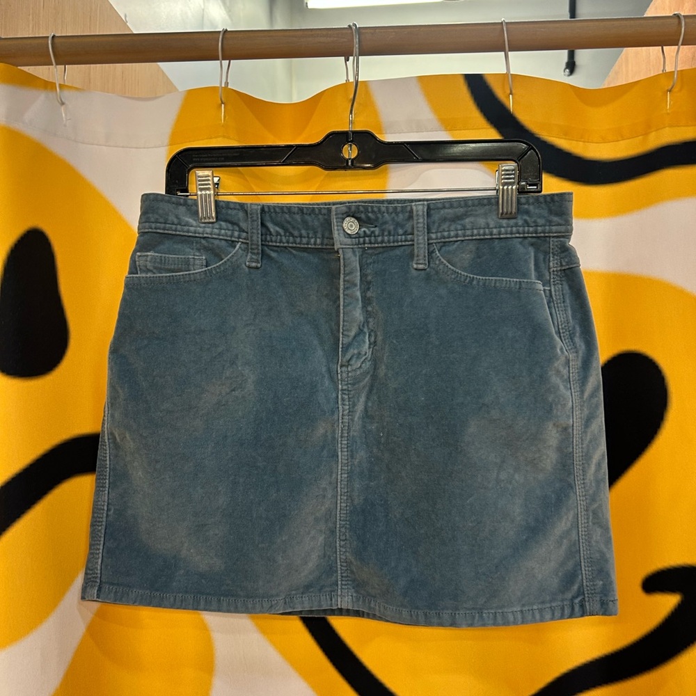 GAP Blue Denim Mini Skirt